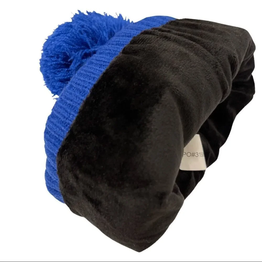 Field & Stream Boys' Cabin Stripe Pom Beanie - NWT